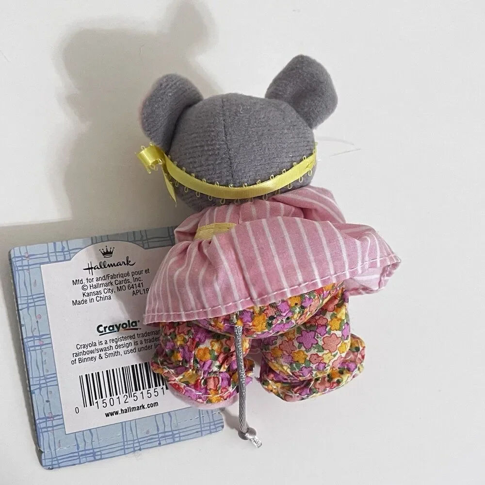 Vintage Hallmark Crayola Storybook Friends Mitzi Mouse w/Tags 4